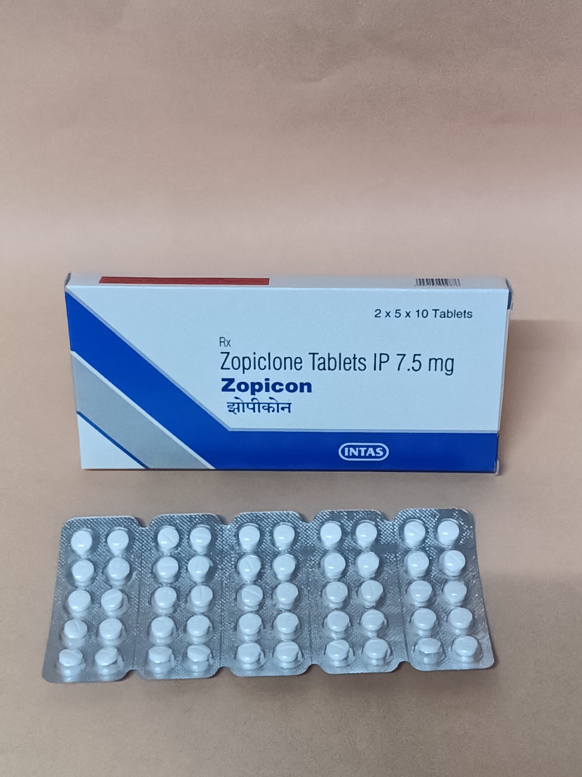 Zopiclone 7.5 Mg By Intas Pharma